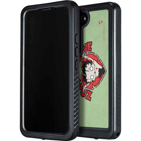 Betty Boop Zombie Love Galaxy S24 Plus Waterproof Case